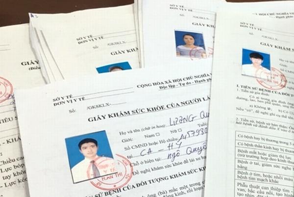 Bán giấy khám sức khỏe 