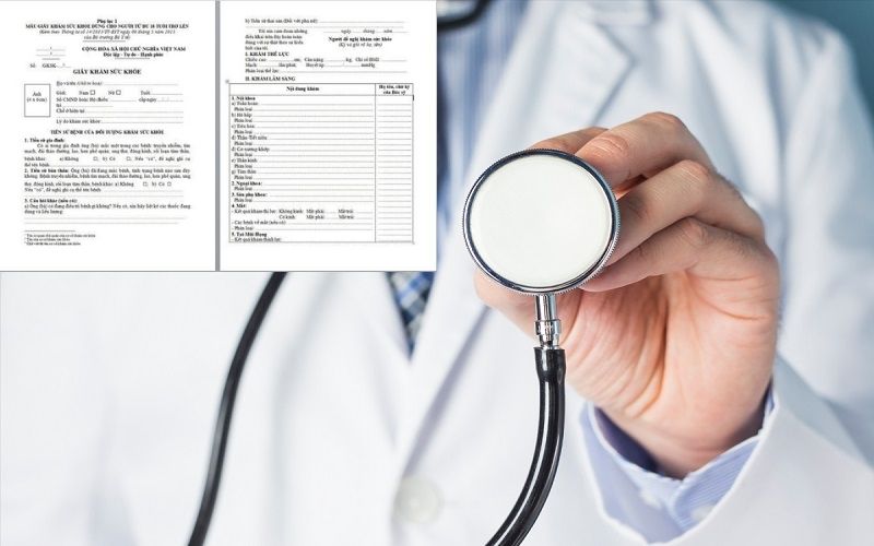 làm giấy khám sức khỏe a3