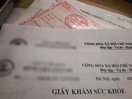 giấy khám sức khỏe hà nội 