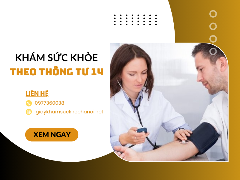 Những lưu ý khi làm giấy khám sức khỏe theo thông tư 14