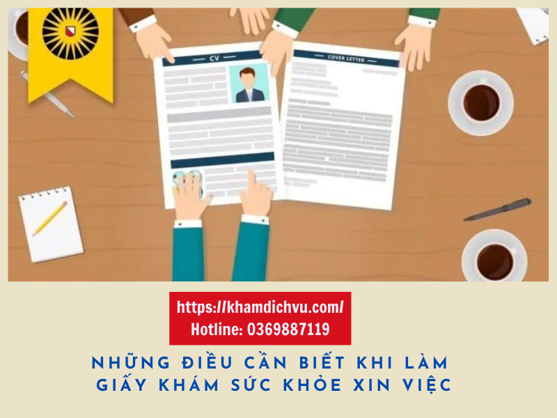 Có nên sử dụng dịch vụ làm giấy khám sức khỏe xin việc?