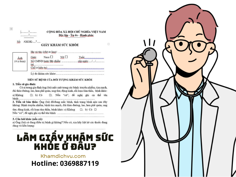 Hiểu từ A đến Z về giấy khám sức khỏe A3