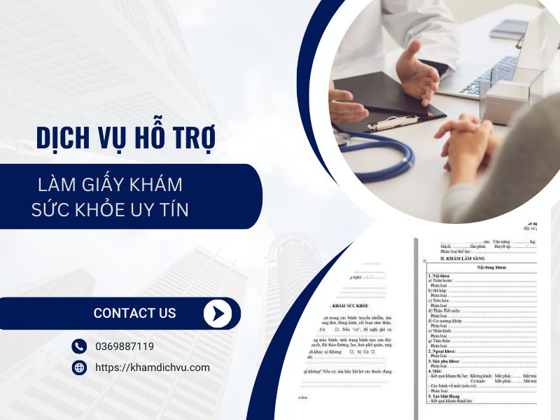 Bán giấy khám sức khỏe ship cod tận nơi