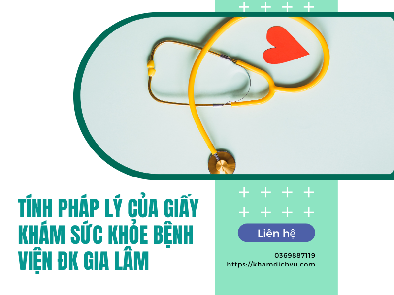 Hướng dẫn làm giấy khám sức khỏe bệnh viện ĐK Gia Lâm