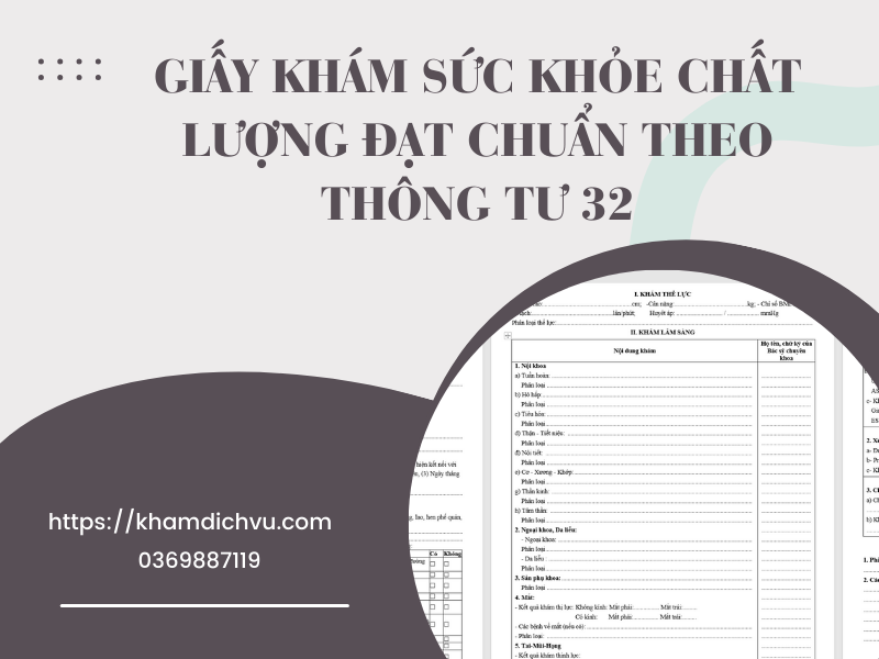 Lợi ích khi làm giấy khám sức khỏe bệnh viện ĐK Quốc Oai