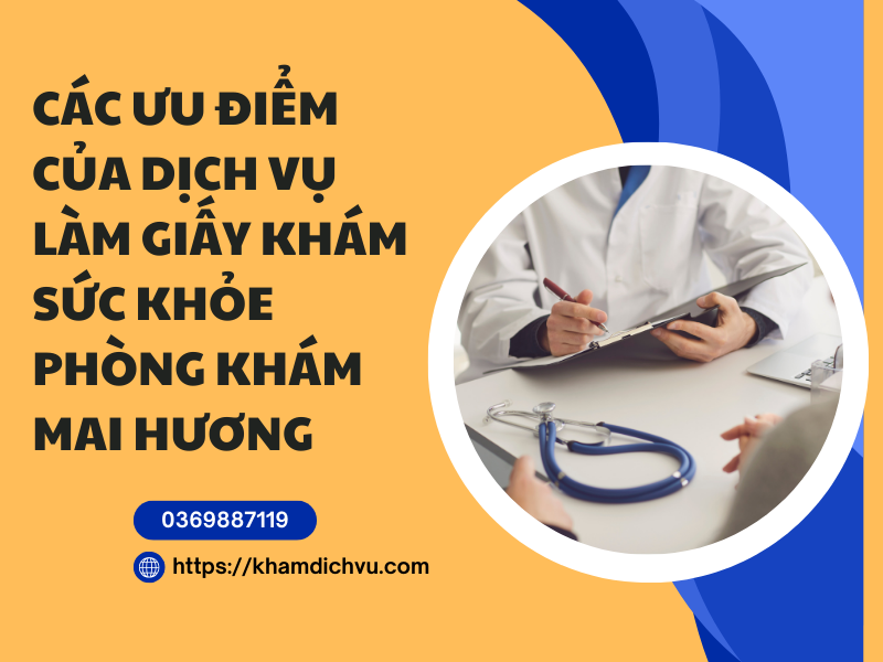 Review cách làm giấy khám sức khỏe phòng khám Mai Hương – Hai Bà Trưng