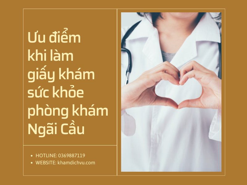 Làm giấy khám sức khỏe phòng khám Ngãi Cầu tại Hoài Đức