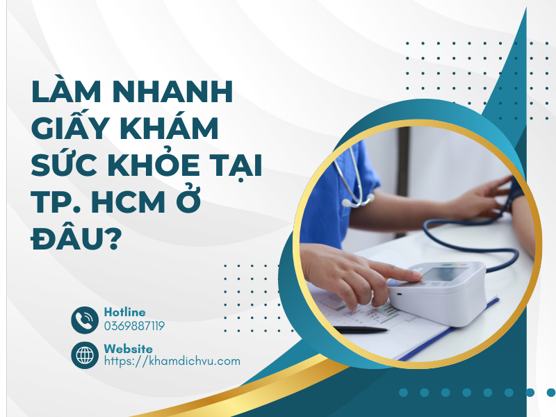 Giấy khám sức khỏe PK trường ĐH Y Phạm Ngọc Thạch: Chi phí