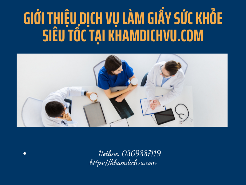 Hướng dẫn làm nhanh giấy khám sức khỏe Hà Nội