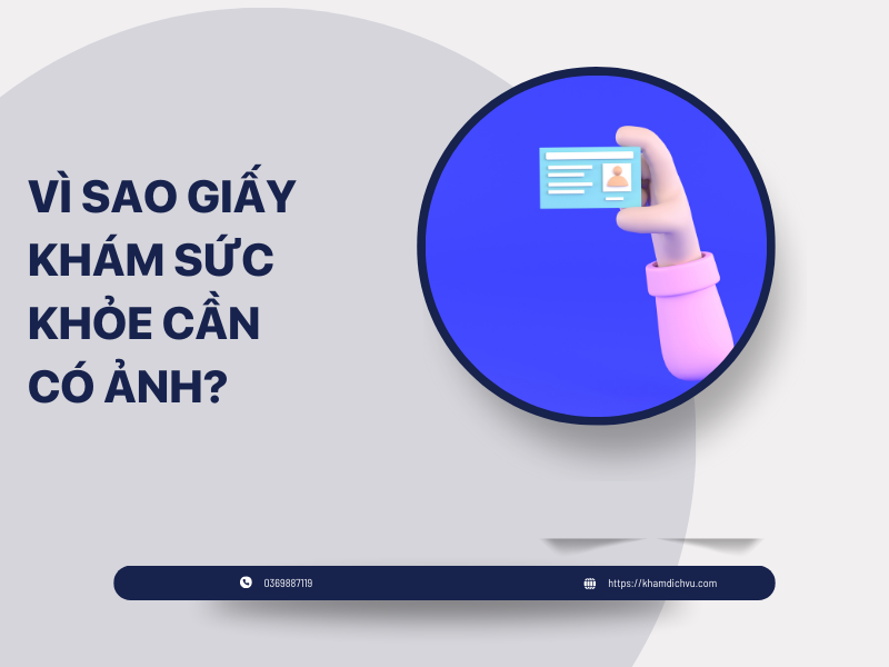 Giấy khám sức khỏe cần ảnh gì trong năm 2025?