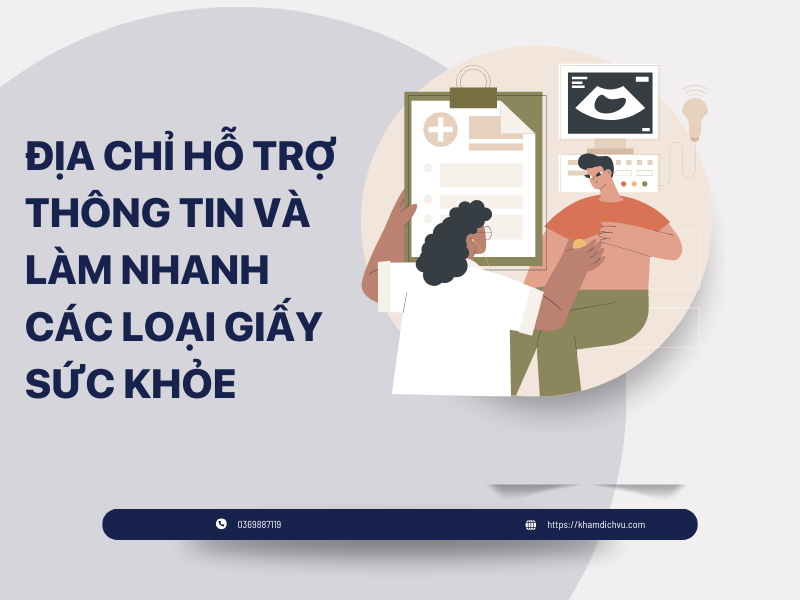 Giấy khám sức khỏe cần ảnh gì trong năm 2025?