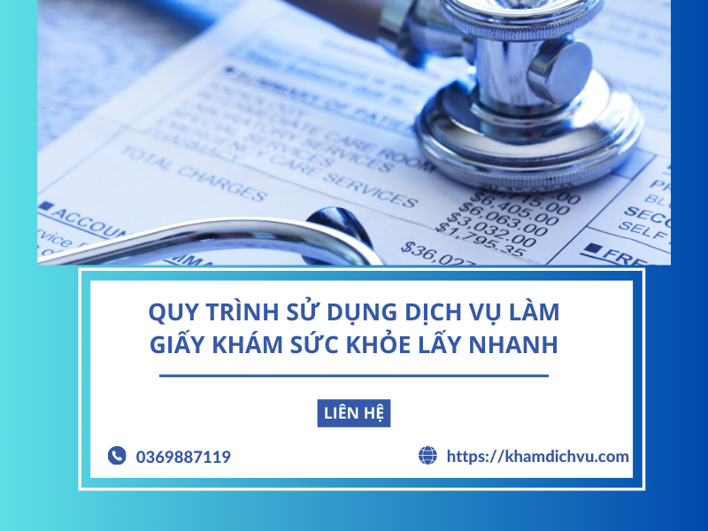 Hướng dẫn làm giấy khám sức khỏe Bến Tre chỉ trong 30 phút