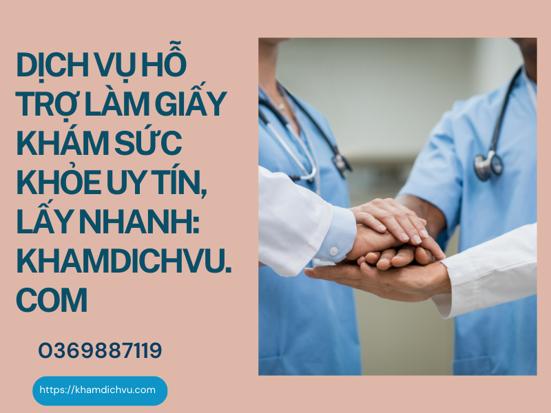 Làm giấy khám sức khỏe xin việc ở đâu: 3 bí quyết tốt nhất!