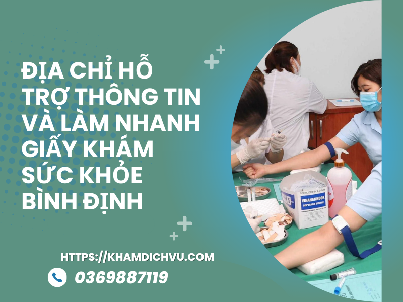 Top 3 địa chỉ làm giấy khám sức khỏe Bình Định uy tín