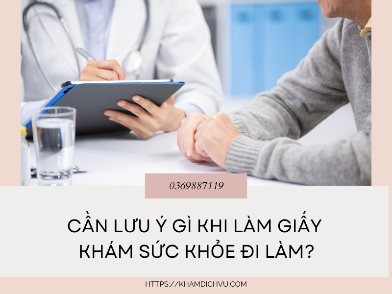 Khám sức khỏe đi làm có xét nghiệm máu không? Quy trình và yêu cầu