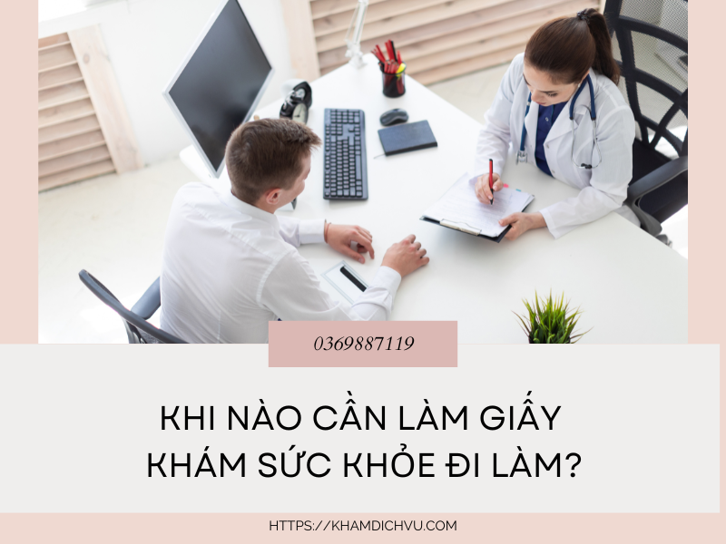 Khám sức khỏe đi làm có xét nghiệm máu không? Quy trình và yêu cầu