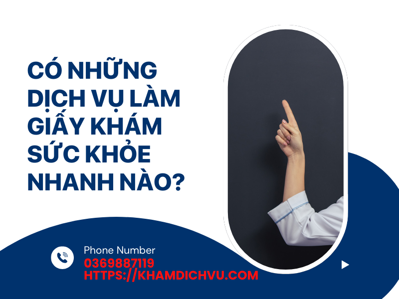 Làm giấy khám sức khỏe nhanh: Những điều cần lưu ý
