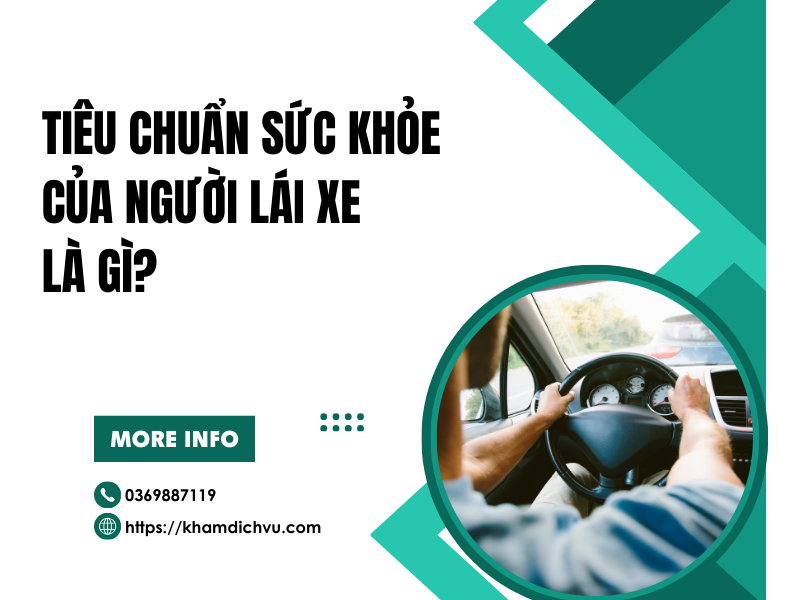 Tiêu chuẩn sức khỏe của người lái xe: Những bệnh lý có thể bị từ chối cấp bằng