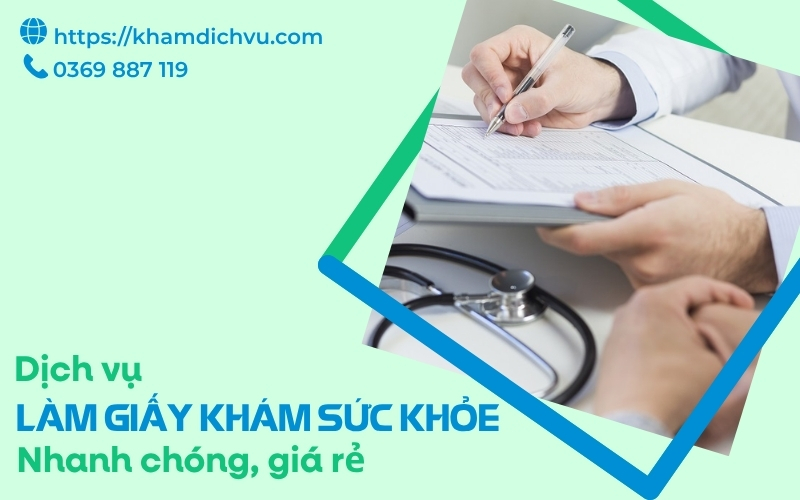 Mẫu giấy khám sức khỏe đi làm