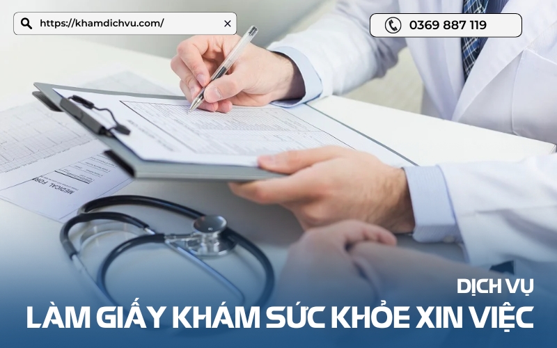 Quy định về giấy khám sức khỏe xin việc