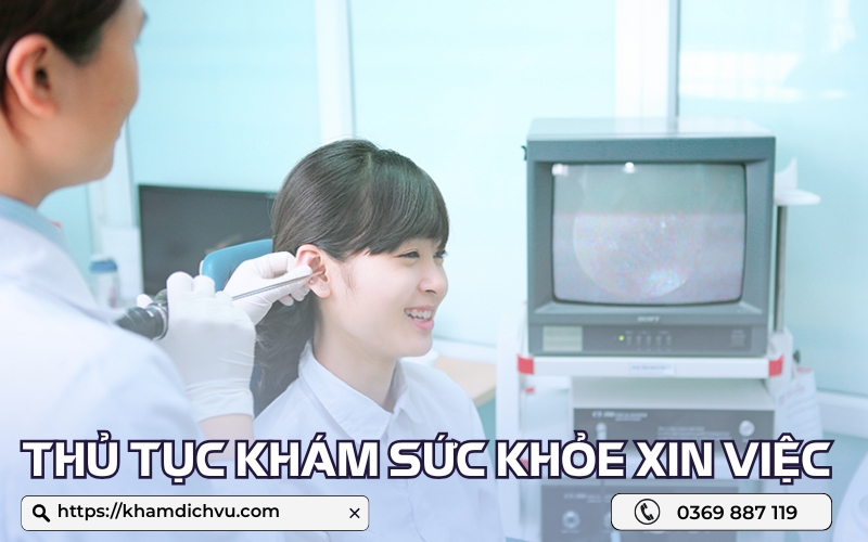 Thủ tục khám sức khỏe xin việc