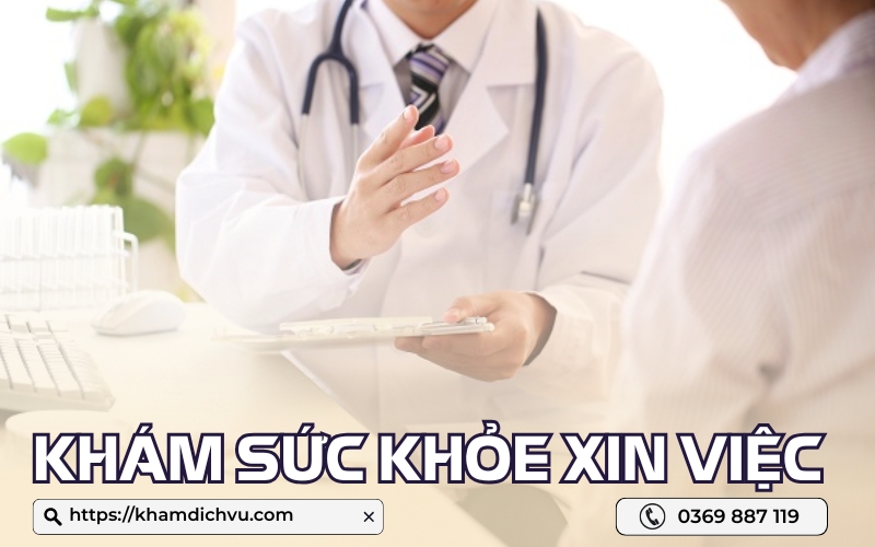 Thủ tục khám sức khỏe xin việc