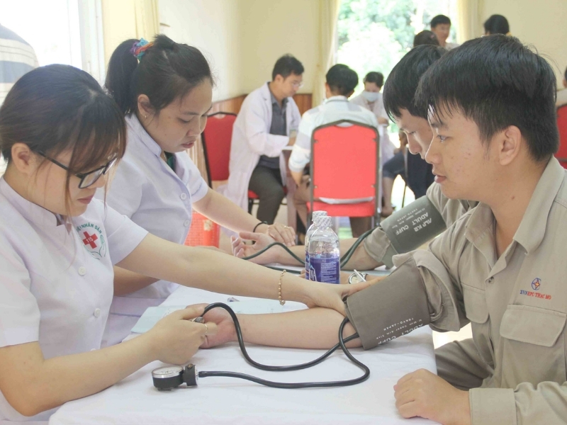 Giấy khám sức khỏe cho công nhân