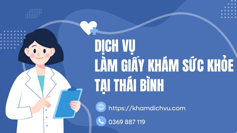 Giấy khám sức khỏe tại Thái Bình