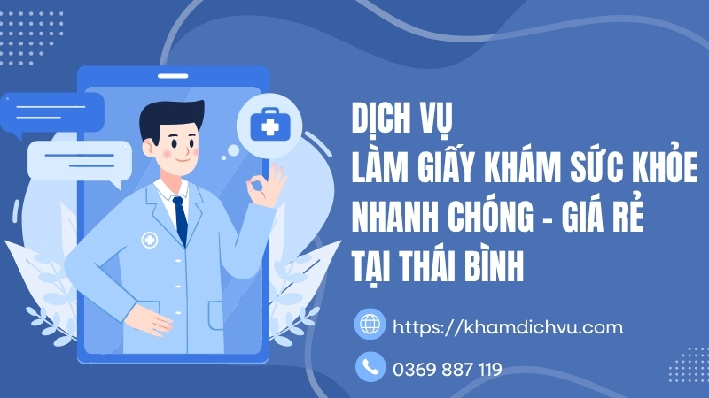 Giấy khám sức khỏe tại Thái Bình
