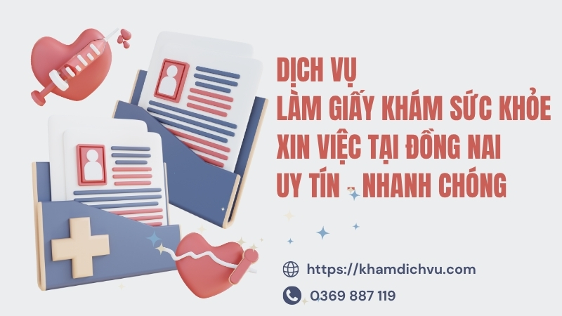 Giấy khám sức khỏe xin việc tại Đồng Nai