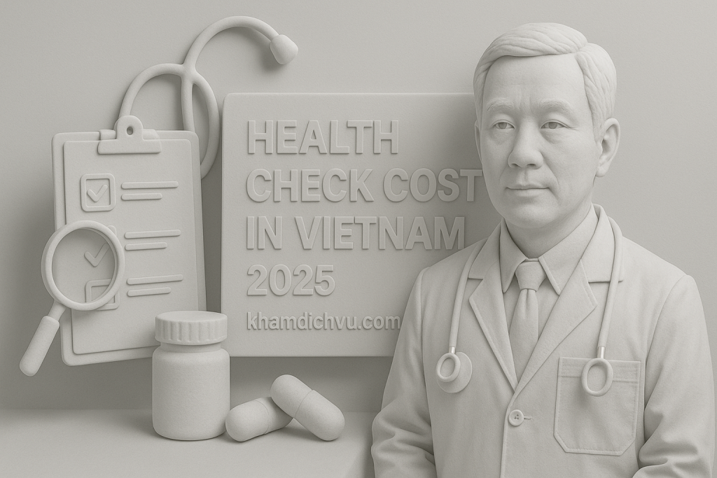 Health check cost in Vietnam 2025