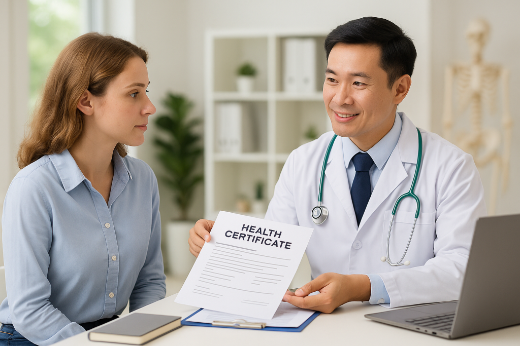Vietnam health certificate requirements for foreigners