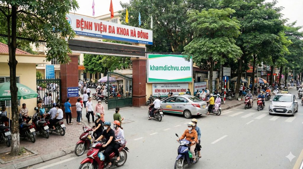 Giấy khám sức khỏe bệnh viện Hà Đông 2026