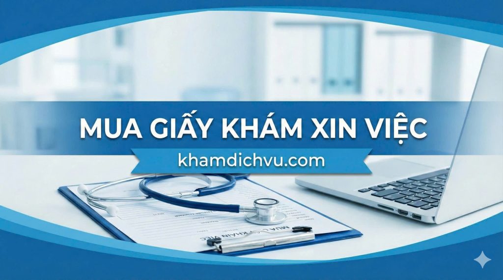Mua giấy khám xin việc