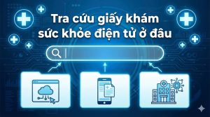 tra cứu giấy khám sức khỏe điện tử ở đâu chính xác