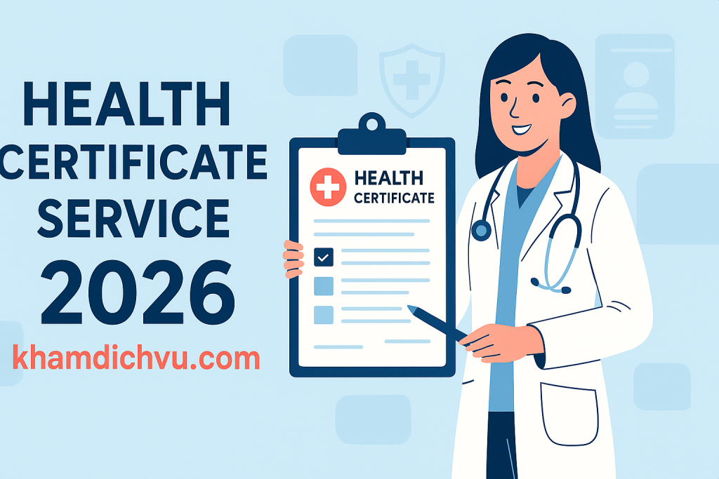 Dịch vụ giấy khám sức khỏe 2026