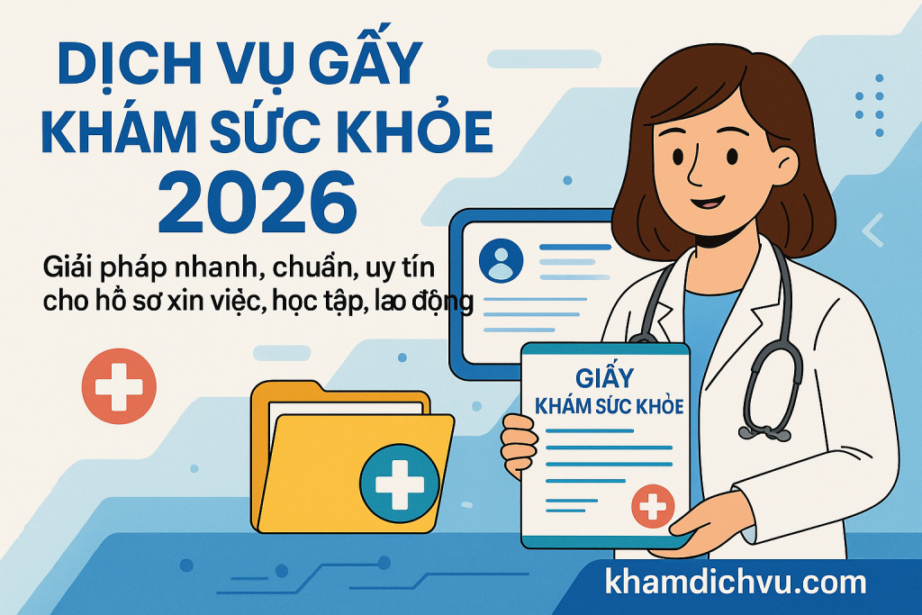 Dịch vụ giấy khám sức khỏe 2026