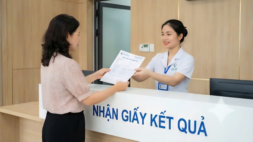 Nhận kết quả giấy khám sức khỏe bệnh viện Hòe Nhai 2026 chuẩn quy định
