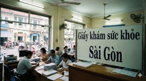 Giấy khám sức khỏe Sài Gòn