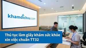 Thủ tục làm giấy khám sức khỏe xin việc Hà Nội