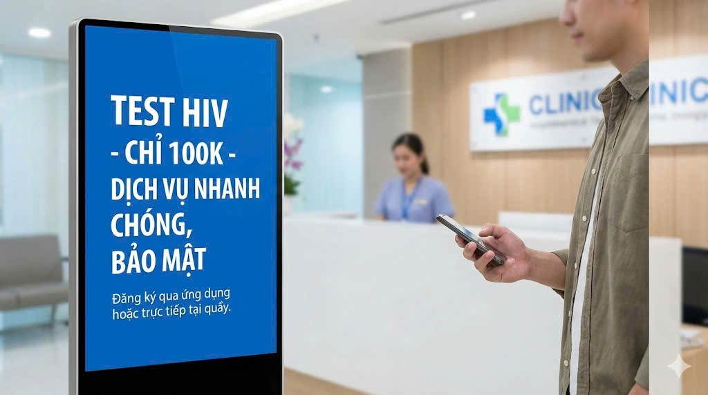giá giấy khám sức khỏe có test hiv