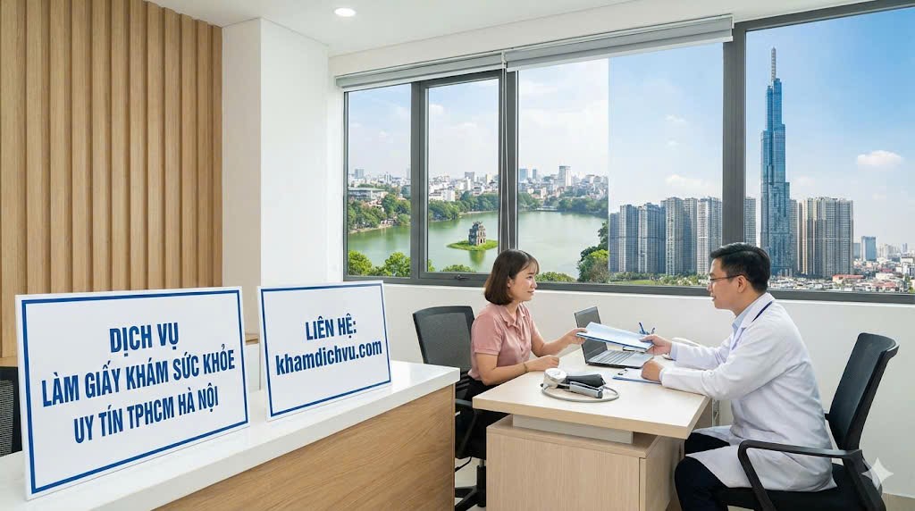 dịch vụ làm giấy khám sức khỏe uy tín tphcm hà nội