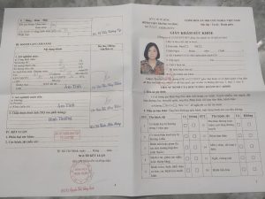 Giấy khám sức khỏe giáo viên mẫu A3 chuẩn thông tư 32 mới nhất 2026