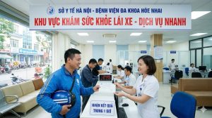Dịch vụ làm giấy khám sức khỏe lái xe bệnh viện Hòe Nhai nhanh