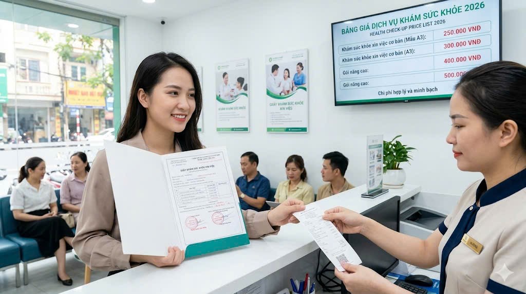 chi phi giay kham suc khoe xin viec cho nguoi duoi 18 tuoi