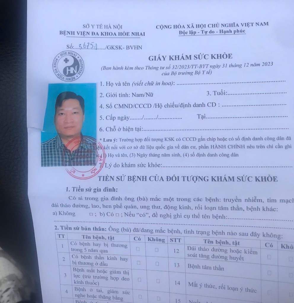 mau giay kham suc khoe di du hoc