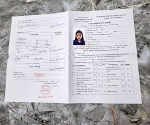 Mẫu giấy khám sức khỏe cho người đi học theo thông tư 32 chuẩn xác