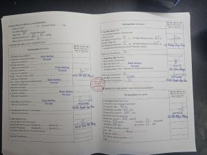 mẫu làm giấy khám sức khỏe a3 song ngữ chuẩn